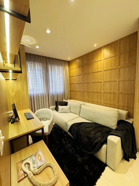 Mobiliado, equipado e decorado no Centro, 2 dorms com suíte e 2 vgs: 20ª foto da galeria de imagens do imóvel
