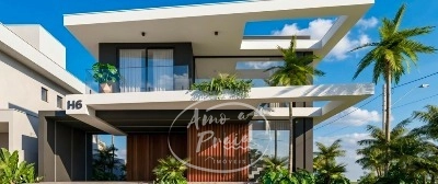 Casa mobiliada com 5 suítes e piscina no Condomínio Amare: 1ª foto da galeria de imagens do imóvel
