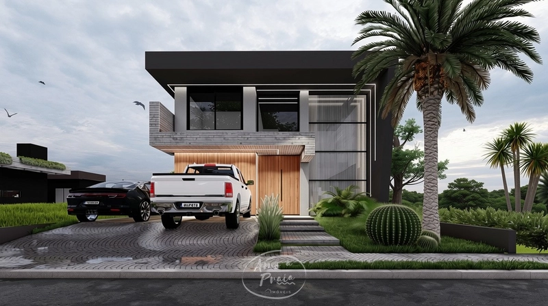 Casa com 4 Suítes e Piscina no Condomínio Zen: 1ª foto da galeria de imagens do imóvel