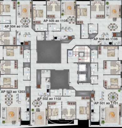 Residencial Lê Parc: 10ª foto da galeria de imagens do imóvel