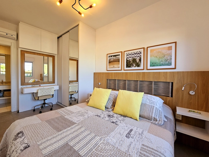 Apartamento com pátio beira lago!: 41ª foto da galeria de imagens do imóvel