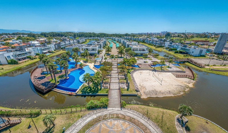 Apartamento com pátio beira lago!: 6ª foto da galeria de imagens do imóvel