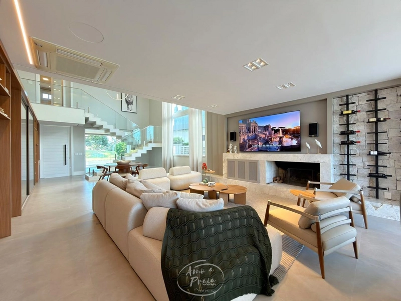 Casa Beira-Lago com 5 Suítes e Cinema no Condomínio Enseada Lagos: 10ª foto da galeria de imagens do imóvel
