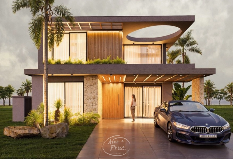 Casa beira-lago com 4 suítes no Condomínio Wave: 7ª foto da galeria de imagens do imóvel