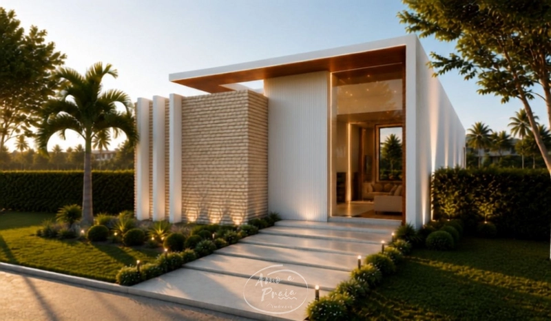 Casa com 4 Suítes no Condomínio Wave Home Resort: 1ª foto da galeria de imagens do imóvel