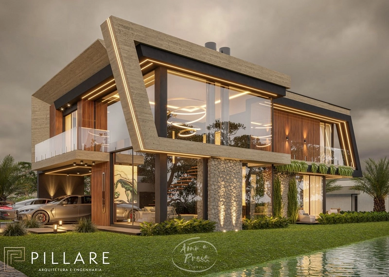 Sobrado Beira Lago - Condomínio Sunset: 3ª foto da galeria de imagens do imóvel