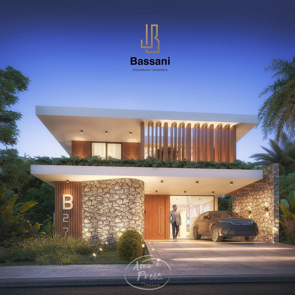 Casa de alto padrão no Condomínio Isla com 4 suítes e living de 72 m²: 2ª foto da galeria de imagens do imóvel
