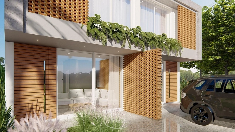 Casas Geminadas no Condomínio Santorini com 3 Dormitórios e 1 Suíte: 5ª foto da galeria de imagens do imóvel