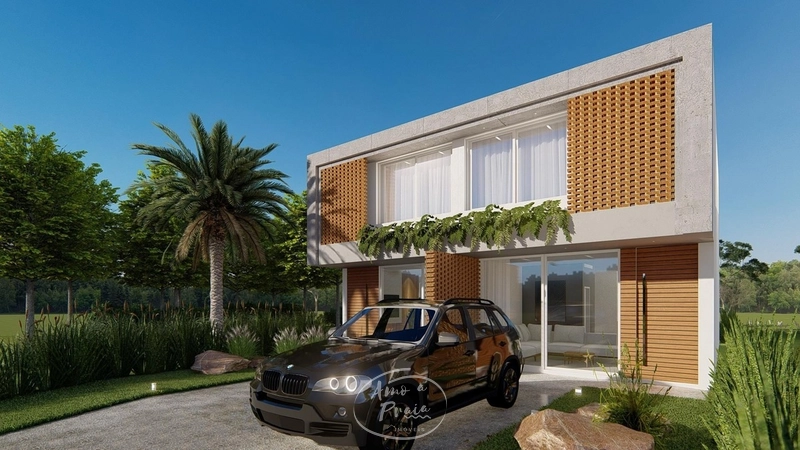 Casas Geminadas no Condomínio Santorini com 3 Dormitórios e 1 Suíte: 6ª foto da galeria de imagens do imóvel