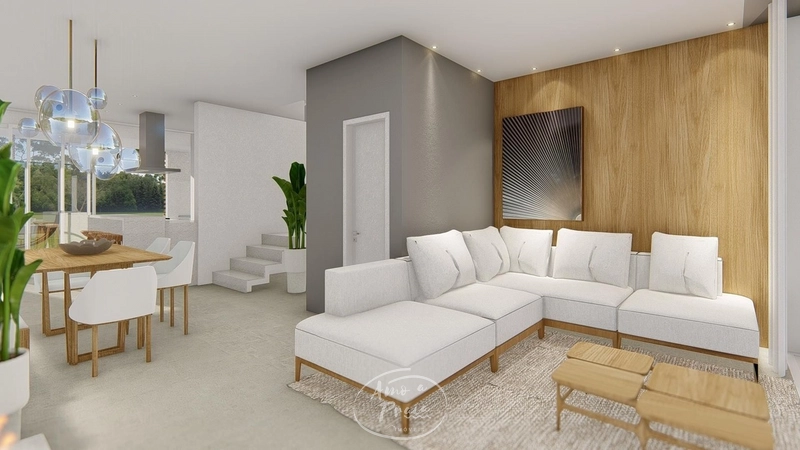 Casas Geminadas no Condomínio Santorini com 3 Dormitórios e 1 Suíte: 15ª foto da galeria de imagens do imóvel