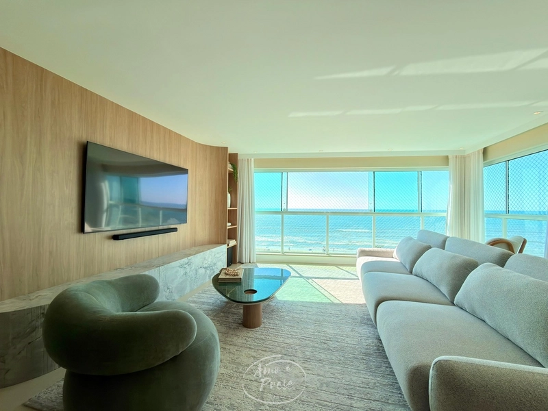 *APARTAMENTO PÉ NA AREIA E FINAMENTE MOBILIADO E DECORADO*: 4ª foto da galeria de imagens do imóvel