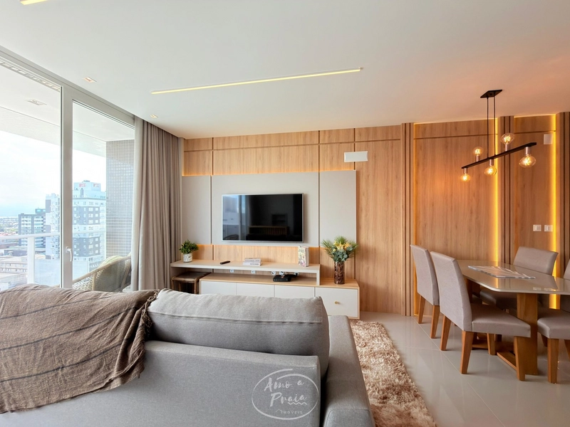 *Ed. MIRAGE, apartamento mobiliado e decorado-60X*: 9ª foto da galeria de imagens do imóvel