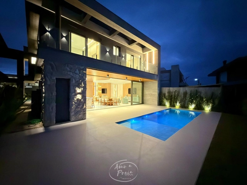 Casa com 4 Suítes, Cinema e Piscina no Condomínio Sunset: 20ª foto da galeria de imagens do imóvel