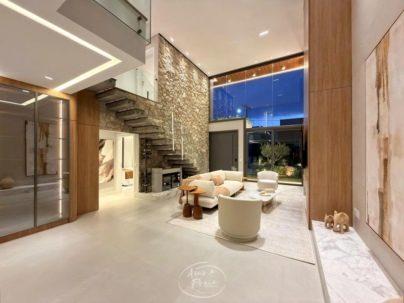 Casa com 4 Suítes, Cinema e Piscina no Condomínio Sunset: 45ª foto da galeria de imagens do imóvel