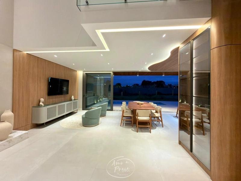 Casa com 4 Suítes, Cinema e Piscina no Condomínio Sunset: 49ª foto da galeria de imagens do imóvel
