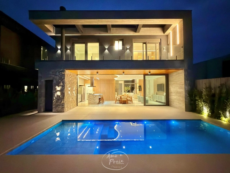 Casa com 4 Suítes, Cinema e Piscina no Condomínio Sunset: 48ª foto da galeria de imagens do imóvel