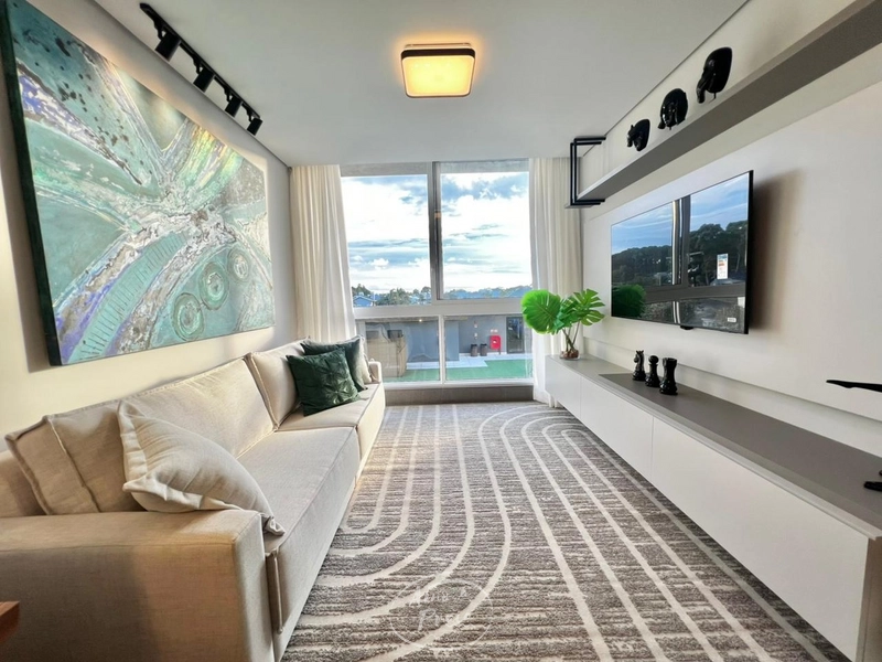 Apartamento  Livin Resort em Xangri-Lá | 1 Dorm., Mobiliado e Decorado