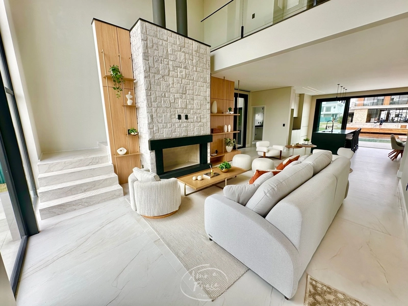 Casa beira-lago com 4 suítes no Condomínio Zen: 2ª foto da galeria de imagens do imóvel