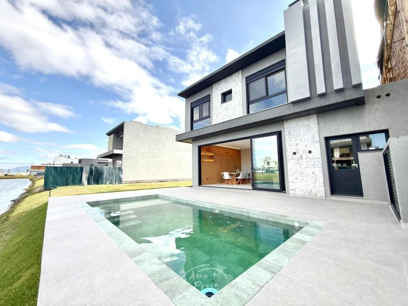 Casa beira-lago com 4 suítes no Condomínio Zen: 1ª foto da galeria de imagens do imóvel
