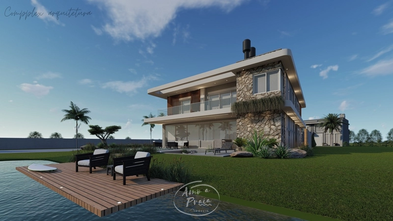 Casa beira-lago com 5 suítes no Condomínio Sense em Xangri-Lá: 9ª foto da galeria de imagens do imóvel