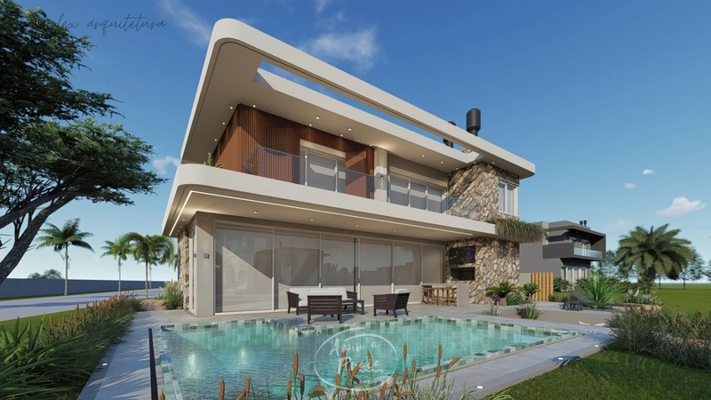 Casa beira-lago com 5 suítes no Condomínio Sense em Xangri-Lá: 6ª foto da galeria de imagens do imóvel