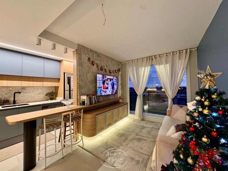 Apartamento no Edifício Thera com vista para a serra em Capão da Canoa: 3ª foto da galeria de imagens do imóvel