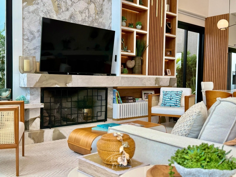 Sobrado de alto padrão condomínio Riviera: 2ª foto da galeria de imagens do imóvel