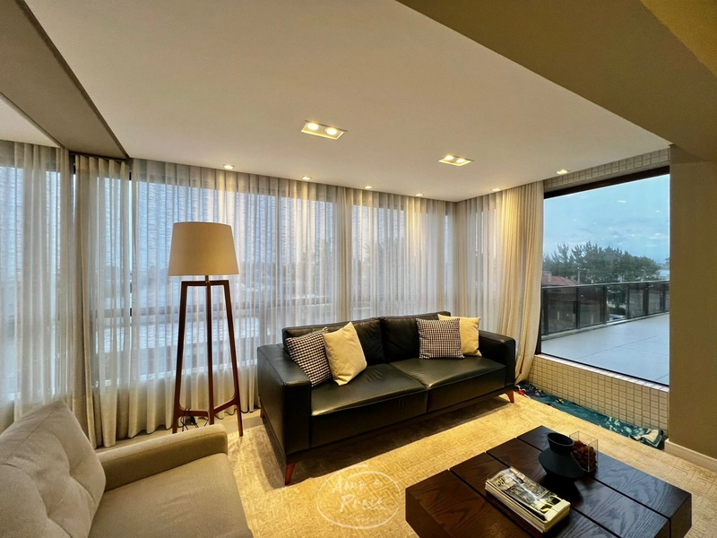 APARTAMENTO ÚNICO NA BEIRA MAR DE CAPÃO DA CANOA: 3ª foto da galeria de imagens do imóvel