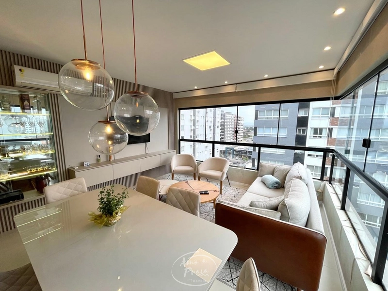 Apartamento mobiliado no Edifício Le Monde com 3 dormitórios: 4ª foto da galeria de imagens do imóvel