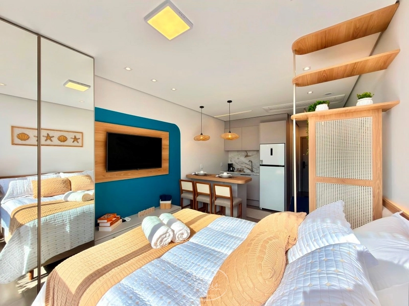 Apartamento Loft no Edifício Livin Resort com posição Norte: 2ª foto da galeria de imagens do imóvel