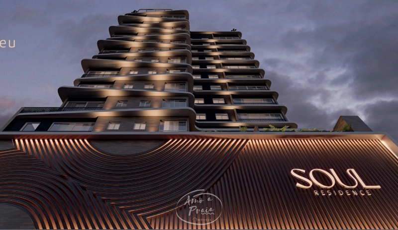 Apartamento com 3 dormitórios no Soul Residence em Capão da Canoa: 1ª foto da galeria de imagens do imóvel