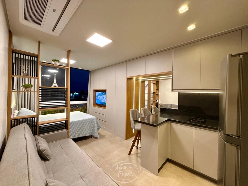 Loft mobiliado no Livin Resort com piscina: 14ª foto da galeria de imagens do imóvel
