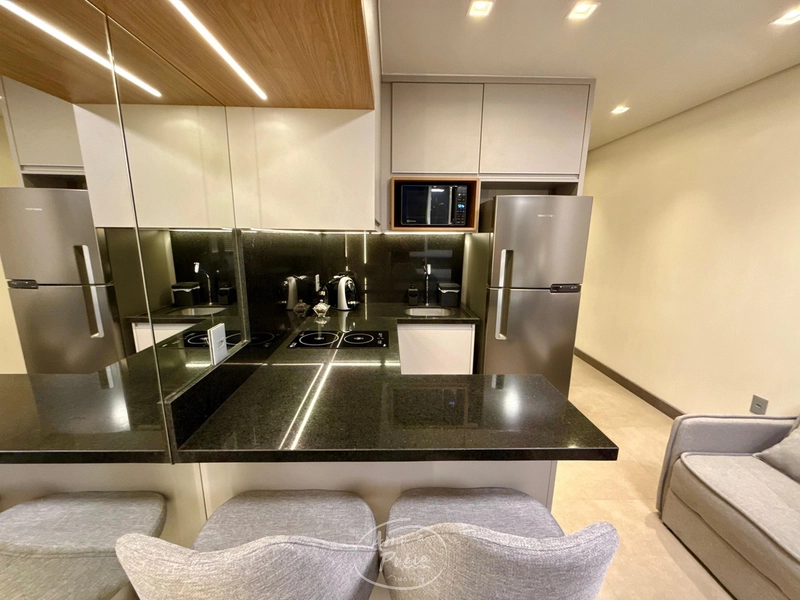 Loft mobiliado no Livin Resort com piscina: 5ª foto da galeria de imagens do imóvel