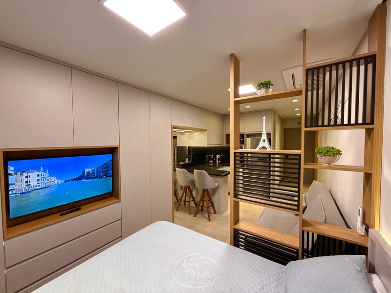 Loft mobiliado no Livin Resort com piscina: 16ª foto da galeria de imagens do imóvel