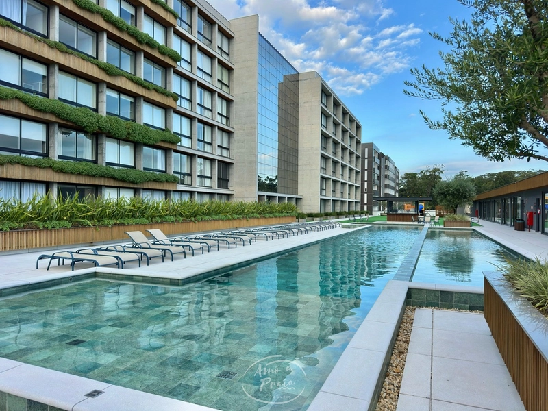 Loft mobiliado no Livin Resort com piscina: 2ª foto da galeria de imagens do imóvel