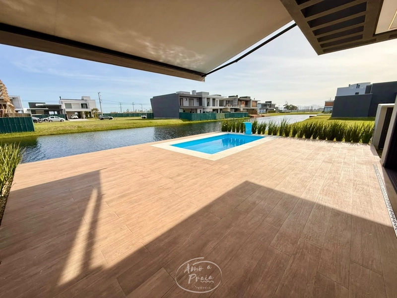 Casa beira lago com 4 suítes no Condomínio Zen: 4ª foto da galeria de imagens do imóvel