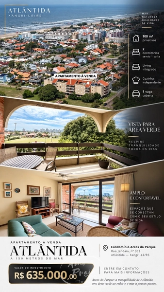 Apartamento com 2 Dormitórios e Vista para Área Verde em Atlântida: 13ª foto da galeria de imagens do imóvel