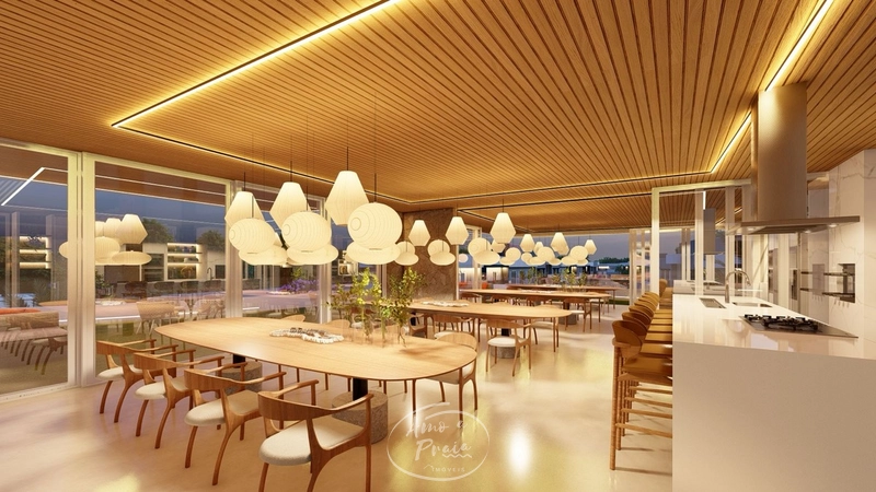 Apartamento no Amalfi Beach com 2 dormitórios e 2 vagas: 9ª foto da galeria de imagens do imóvel