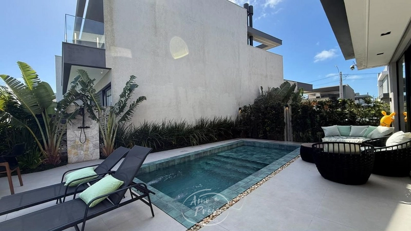 Casa mobiliada no Condomínio Sunset com 4 suítes e piscina aquecida: 9ª foto da galeria de imagens do imóvel