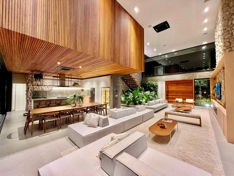 MANSÃO A BEIRA LAGO NO CONDOMÍNIO SENSE: 6ª foto da galeria de imagens do imóvel