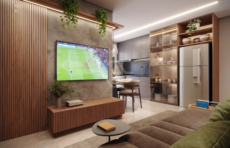 Apartamento de 43 m² do Condomínio Breeze: 1ª foto da galeria de imagens do imóvel
