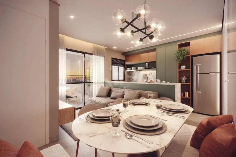 Apartamento de 58 m² no Condomínio Breeze: 1ª foto da galeria de imagens do imóvel