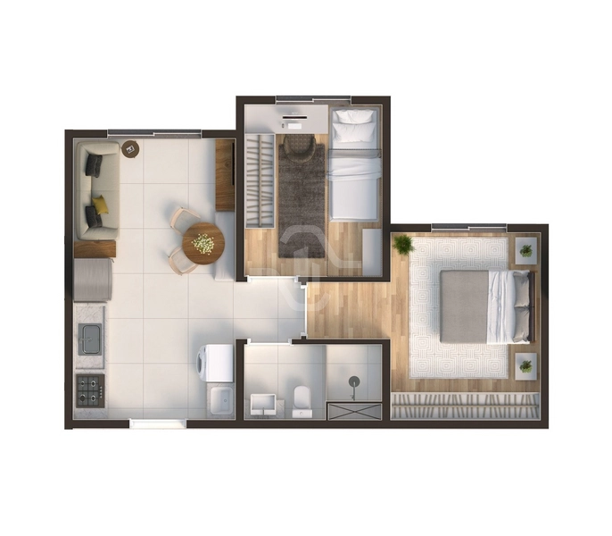 Apartamento de 2 dormitórios em Carapicuíba: 10ª foto da galeria de imagens do imóvel