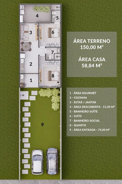 Casa à venda - Arvoredo/Pinheiral: 8ª foto da galeria de imagens do imóvel