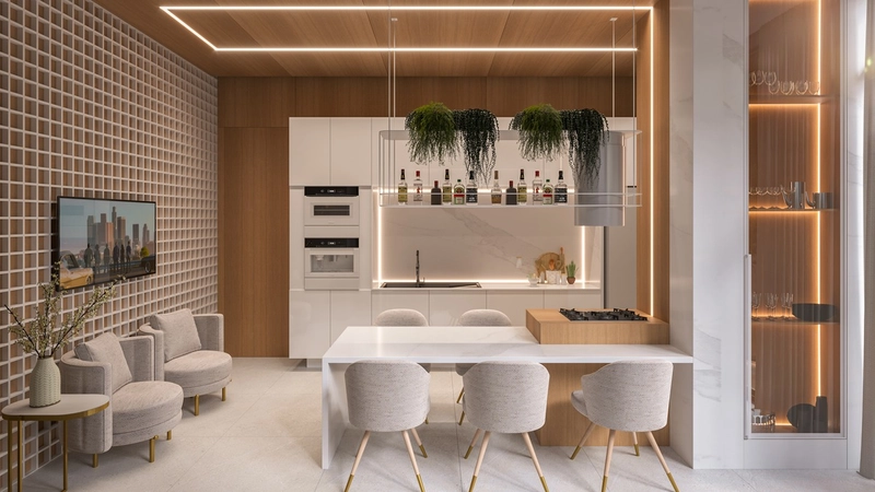 Apartamento no Ed. Newport Residence em Balneário Camboriú: 3ª foto da galeria de imagens do imóvel