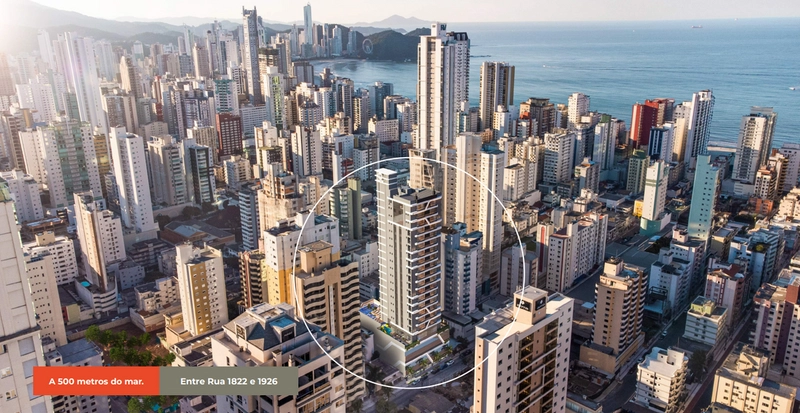 Apartamento no Ed. Newport Residence em Balneário Camboriú: 1ª foto da galeria de imagens do imóvel