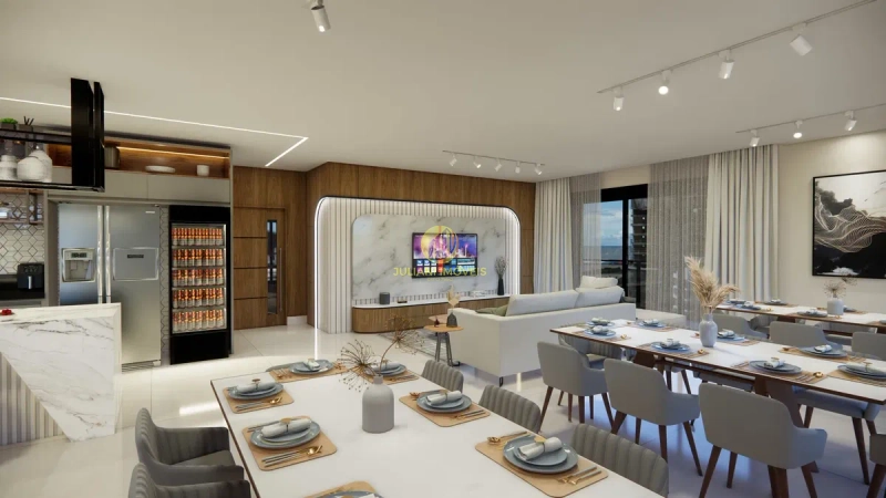 Apartamento no Ed. River 185 em Itajaí: 5ª foto da galeria de imagens do imóvel