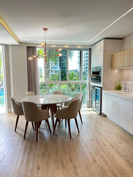 Apartamento no Brava Home Resort em Itajaí Mobiliado e Decorado: 4ª foto da galeria de imagens do imóvel
