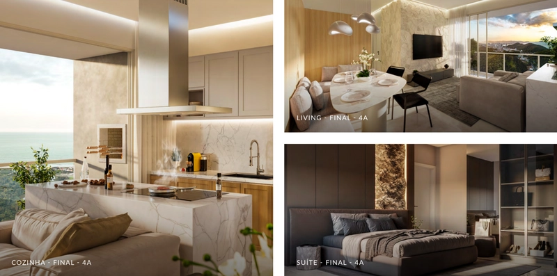 Apartamento no Ed. Venice Brava House na Praia Brava: 1ª foto da galeria de imagens do imóvel