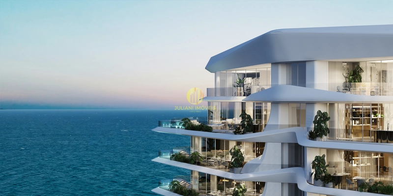 Apartamento no Atmosphere na Praia Brava: 2ª foto da galeria de imagens do imóvel